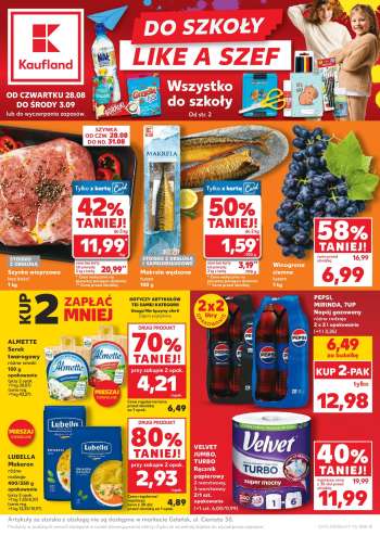 Gazetka Kaufland - 28.08.2025 - 3.09.2025.