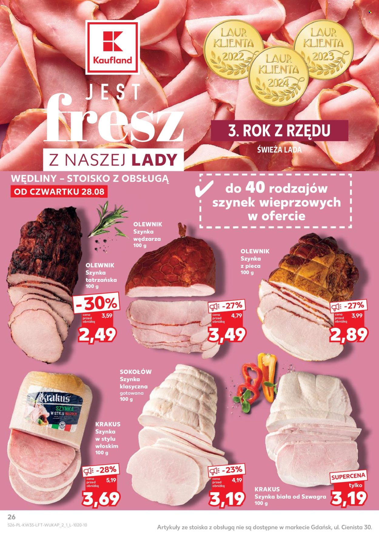 Gazetka Kaufland - 28.08.2025 - 3.09.2025. Strona 26