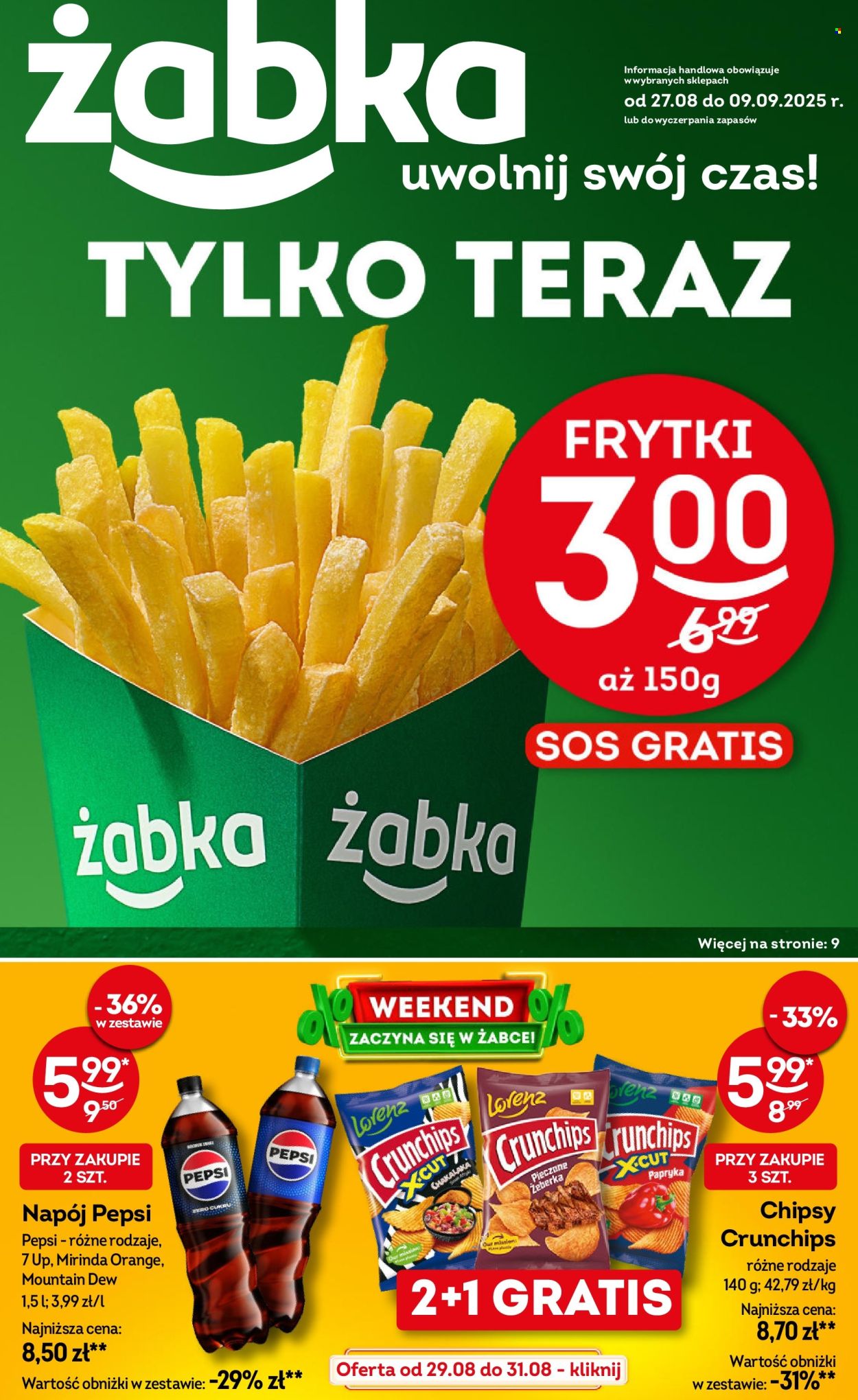 Gazetka Żabka - 27.08.2025 - 9.09.2025. Strona 1