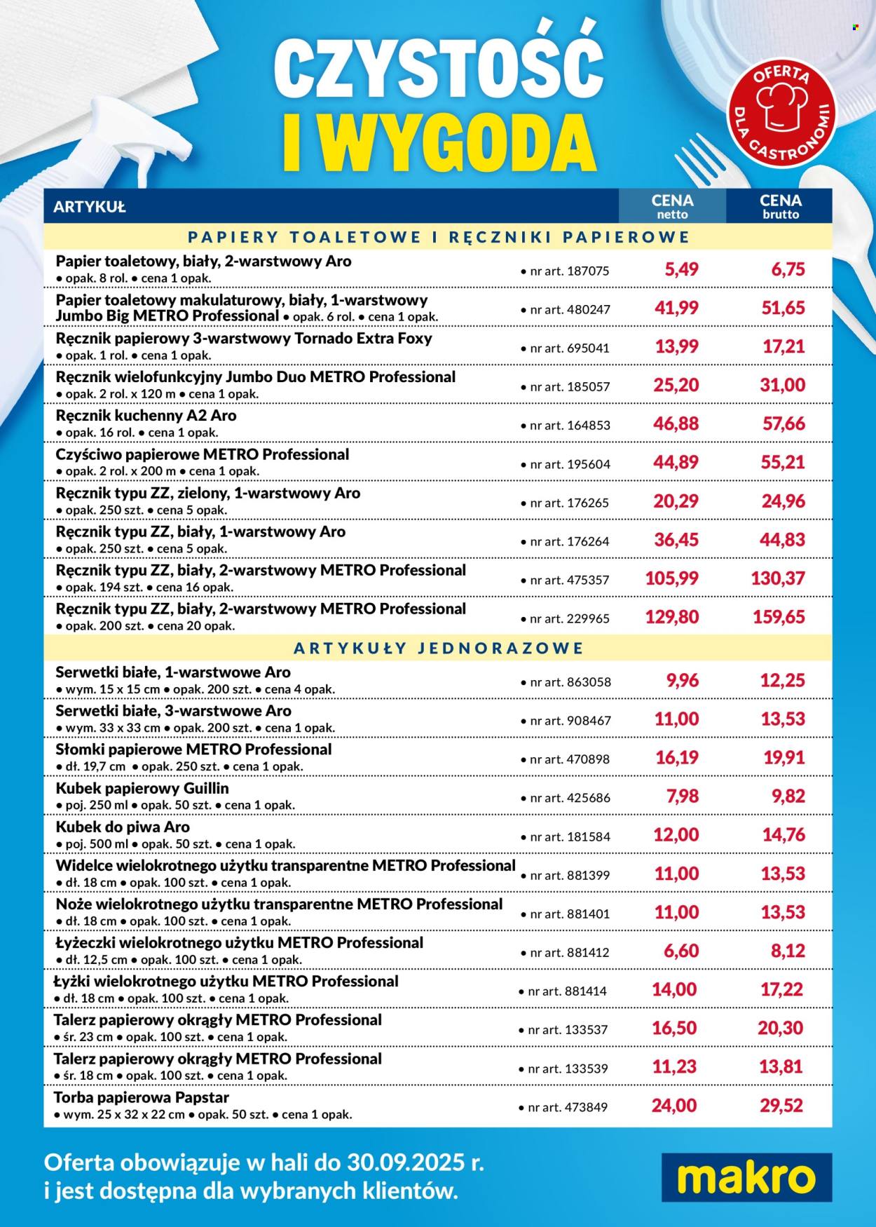 Gazetka Makro - 27.08.2025 - 30.09.2025. Strona 1