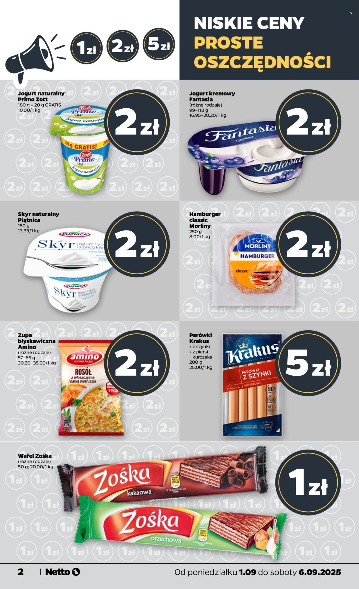 Gazetka Netto - 1.09.2025 - 6.09.2025. Strona 2