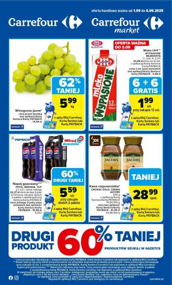Gazetka Carrefour - 1.09.2025 - 6.09.2025.