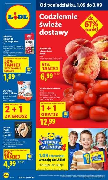 Gazetka Lidl - 1.09.2025 - 3.09.2025.