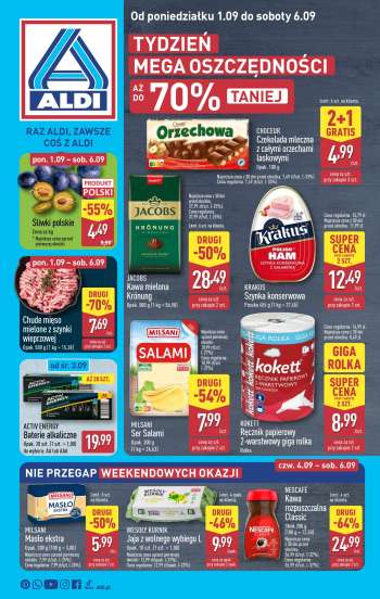Gazetka ALDI - 1.09.2025 - 6.09.2025.