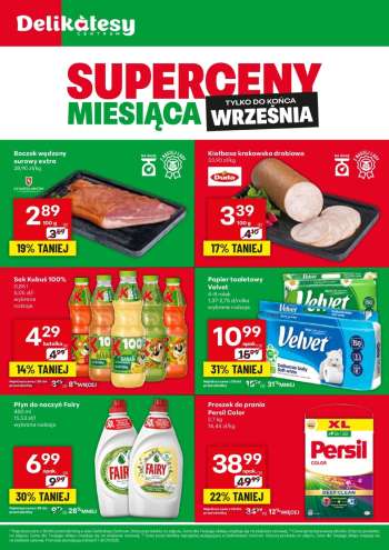 Gazetka Delikatesy Centrum - 1.09.2025 - 30.09.2025.
