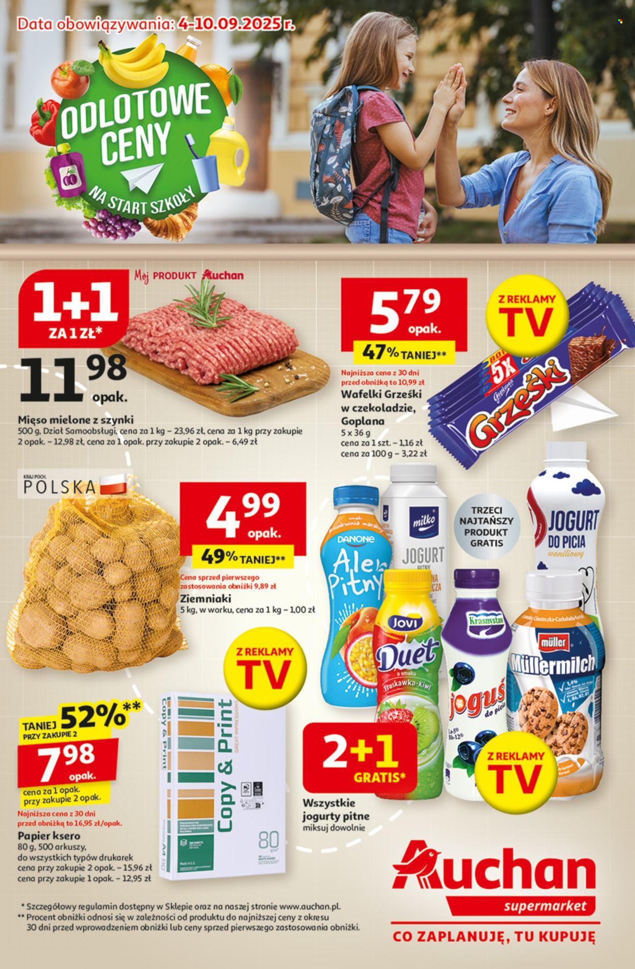Gazetka Auchan - 4.09.2025 - 10.09.2025. Strona 1