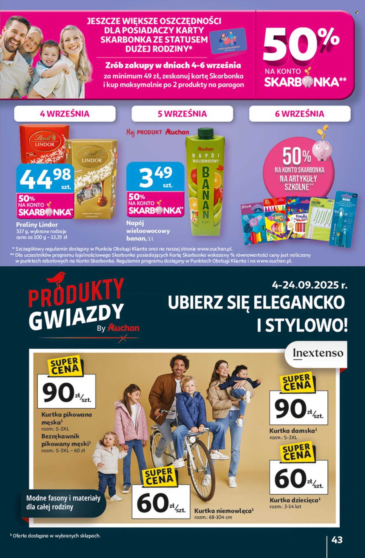 Gazetka Auchan - 4.09.2025 - 10.09.2025. Strona 42