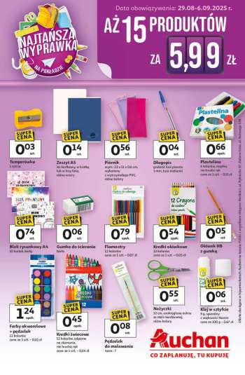 Gazetka Auchan - 29.08.2025 - 6.09.2025.