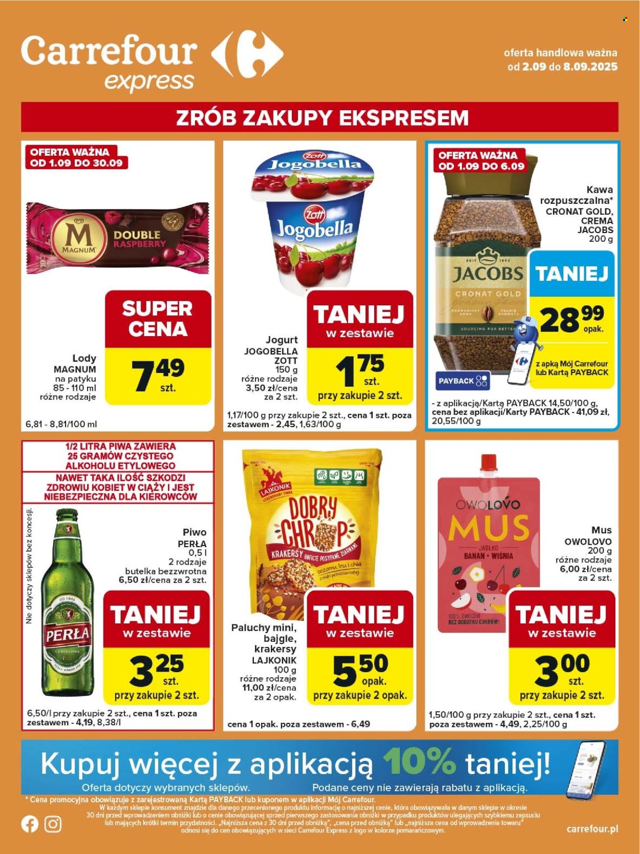 Gazetka Carrefour Express - 2.09.2025 - 8.09.2025. Strona 1