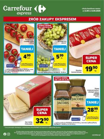 Gazetka Carrefour Express - 2.09.2025 - 8.09.2025.