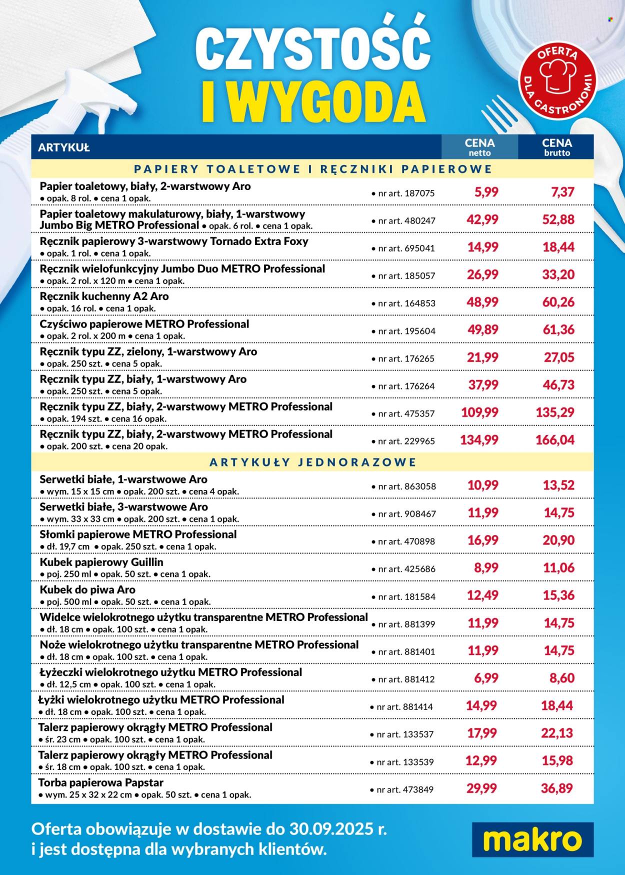 Gazetka Makro - 27.08.2025 - 30.09.2025. Strona 1