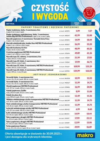 Gazetka Makro - 27.08.2025 - 30.09.2025.