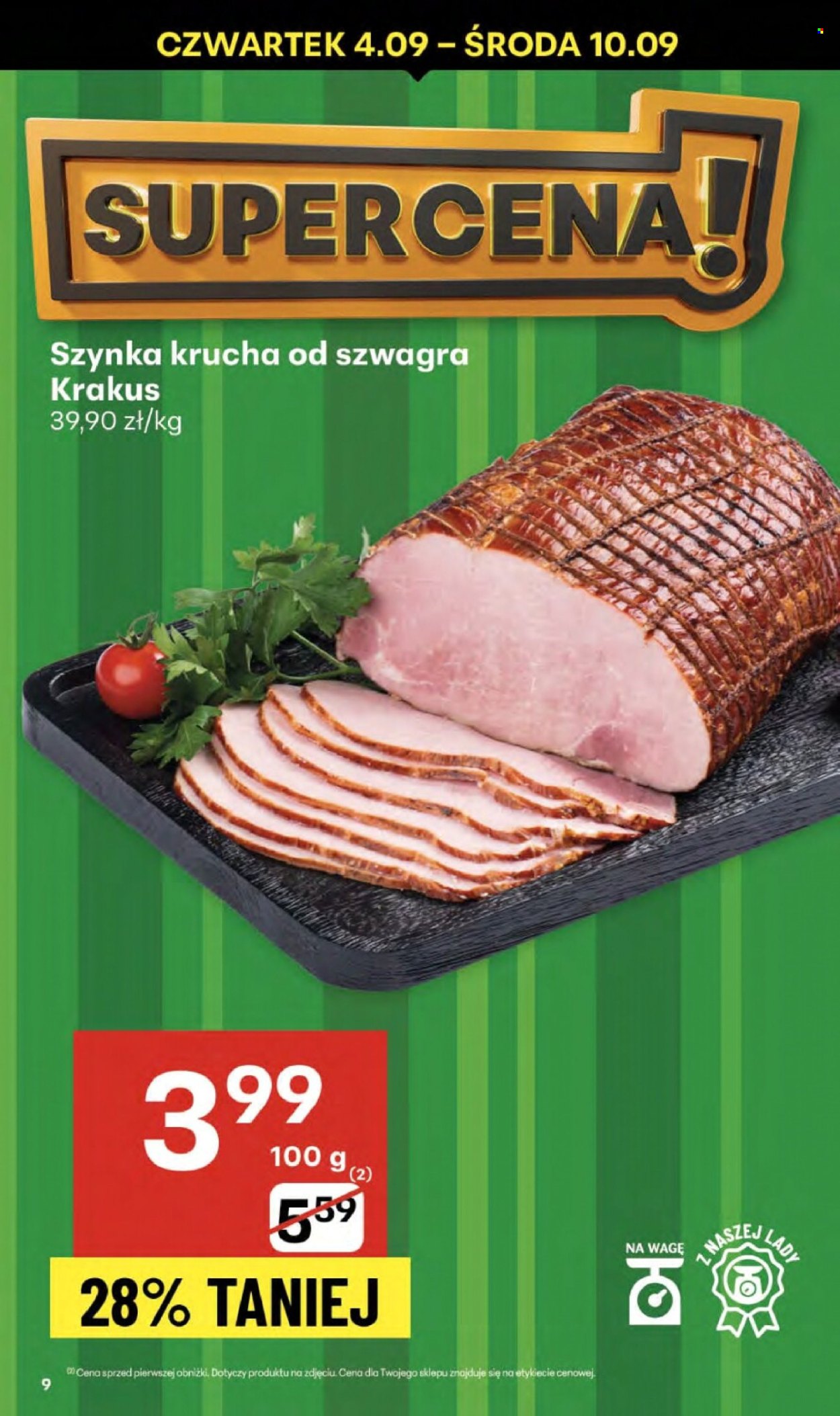 Gazetka Delikatesy Centrum - 4.09.2025 - 10.09.2025. Strona 9
