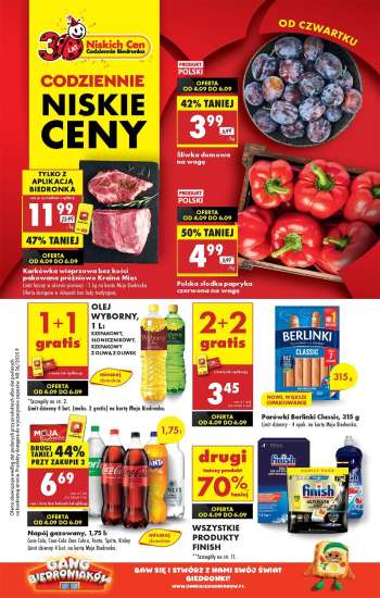 Gazetka Biedronka - 4.09.2025 - 10.09.2025.