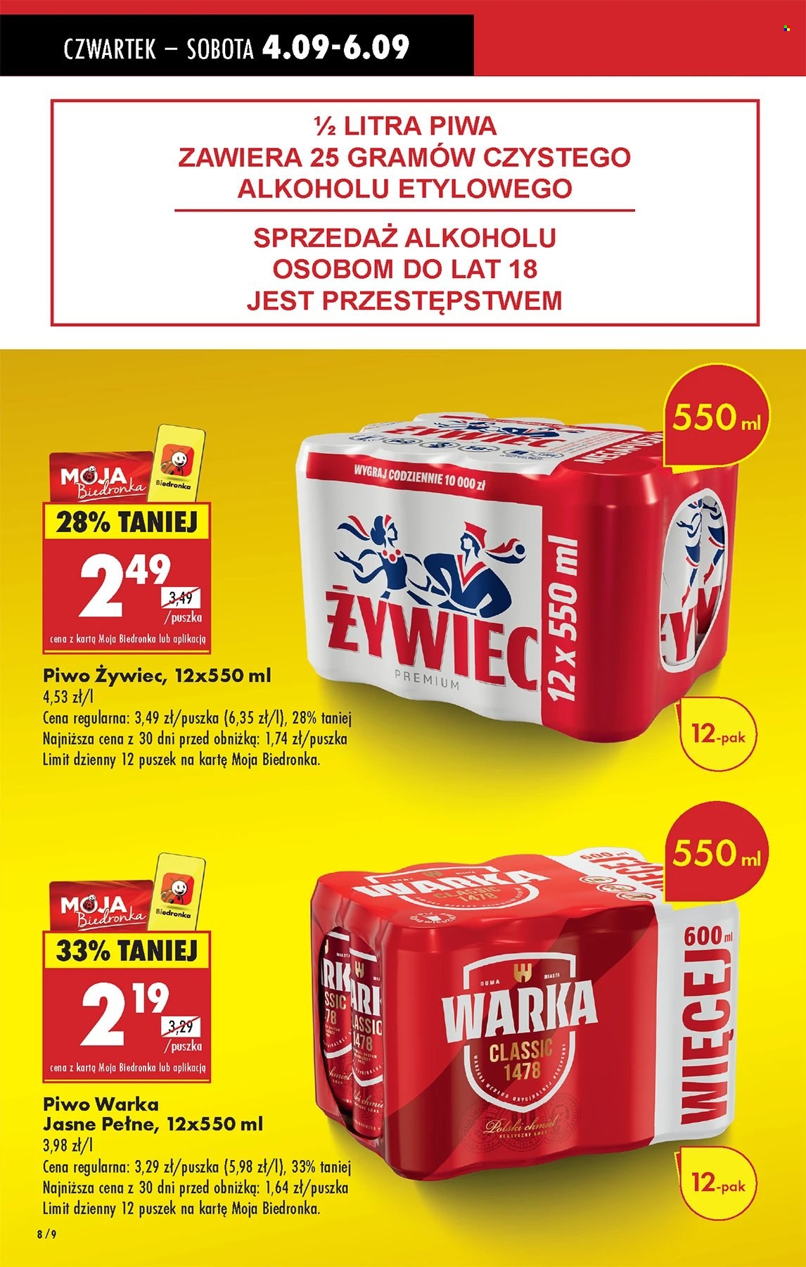 Gazetka Biedronka - 4.09.2025 - 10.09.2025. Strona 8