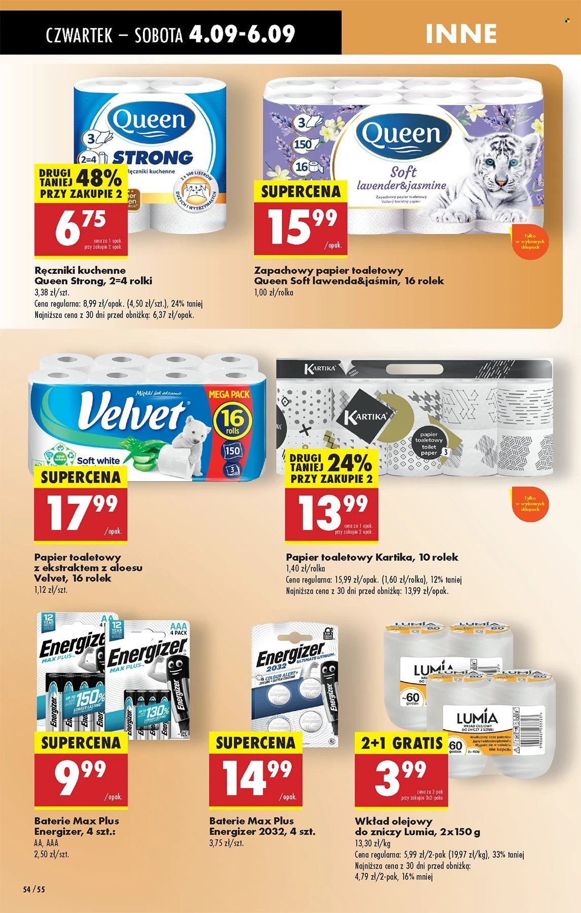 Gazetka Biedronka - 4.09.2025 - 10.09.2025. Strona 54