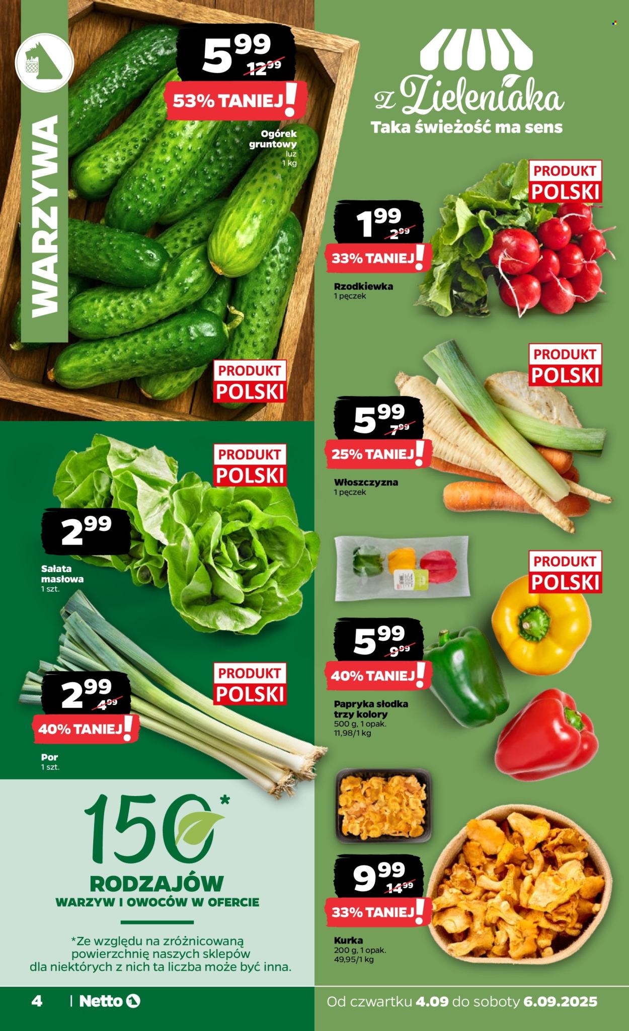Gazetka Netto - 4.09.2025 - 6.09.2025. Strona 4