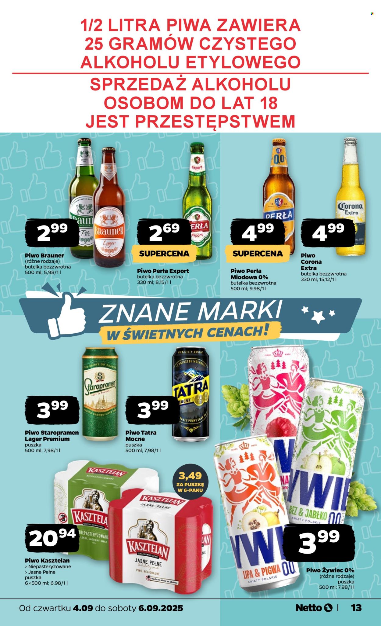 Gazetka Netto - 4.09.2025 - 6.09.2025. Strona 13