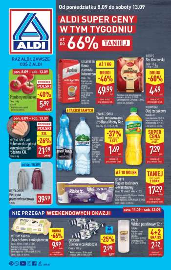 Gazetka ALDI - 8.09.2025 - 13.09.2025.