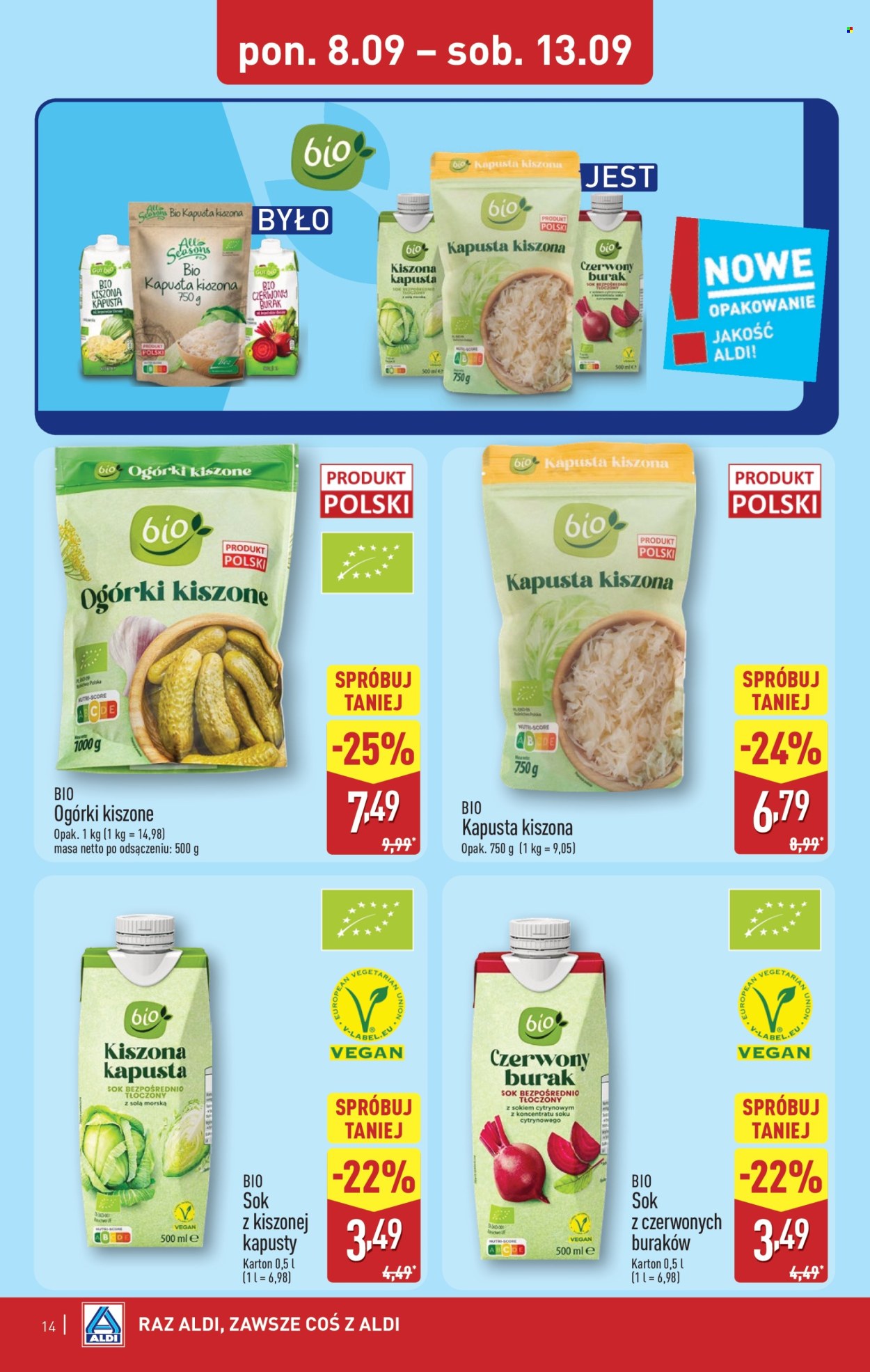 Gazetka ALDI - 8.09.2025 - 13.09.2025. Strona 14