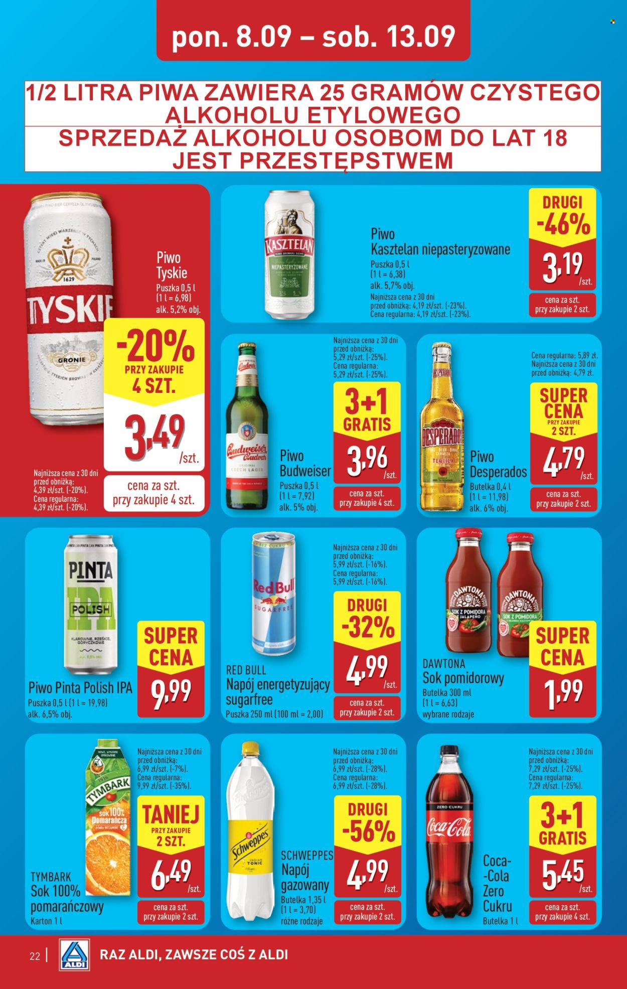 Gazetka ALDI - 8.09.2025 - 13.09.2025. Strona 22