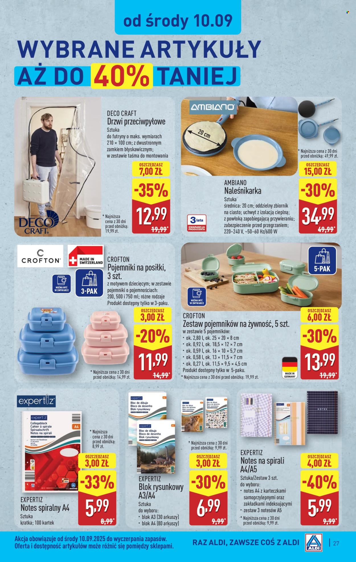 Gazetka ALDI - 8.09.2025 - 13.09.2025. Strona 27