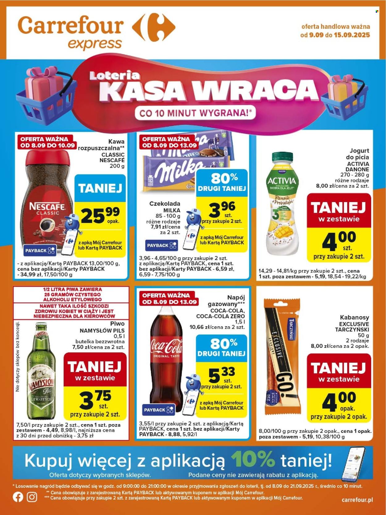 Gazetka Carrefour Express - 9.09.2025 - 15.09.2025. Strona 1