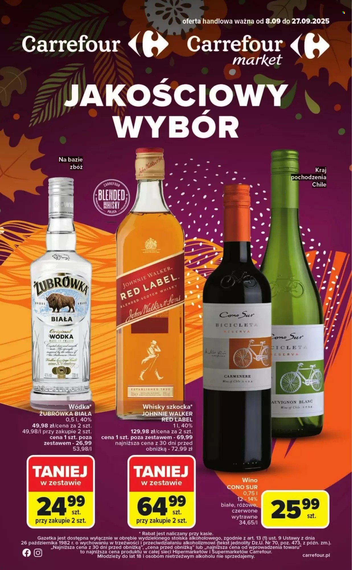 Gazetka Carrefour - 8.09.2025 - 27.09.2025. Strona 1