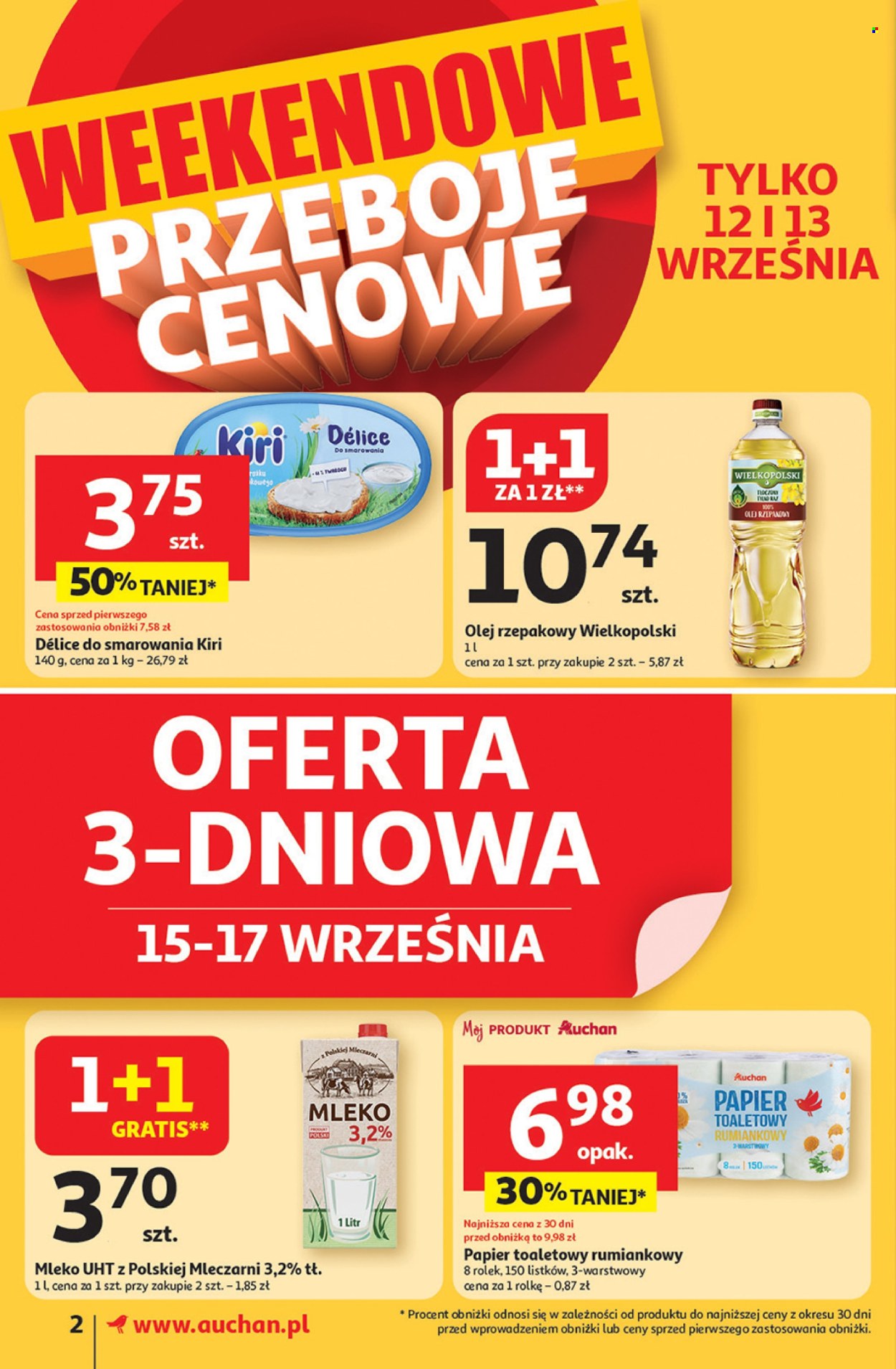 Gazetka Auchan - 11.09.2025 - 17.09.2025. Strona 2