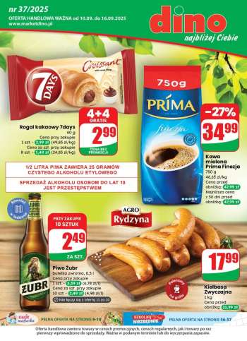 Gazetka Dino - 10.09.2025 - 16.09.2025.