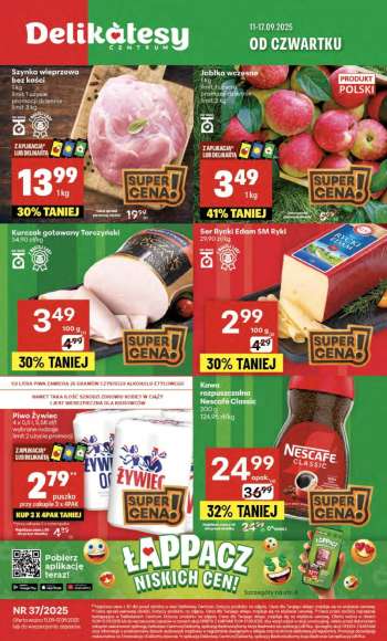 Gazetka Delikatesy Centrum - 11.09.2025 - 17.09.2025.