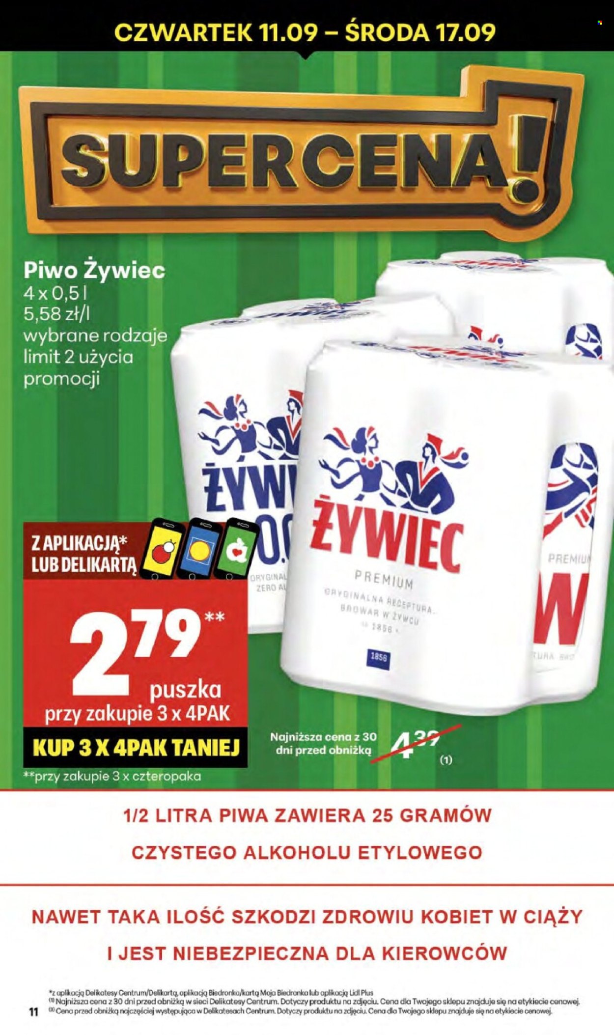 Gazetka Delikatesy Centrum - 11.09.2025 - 17.09.2025. Strona 11