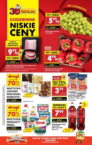 Gazetka Biedronka - 11.09.2025 - 17.09.2025.