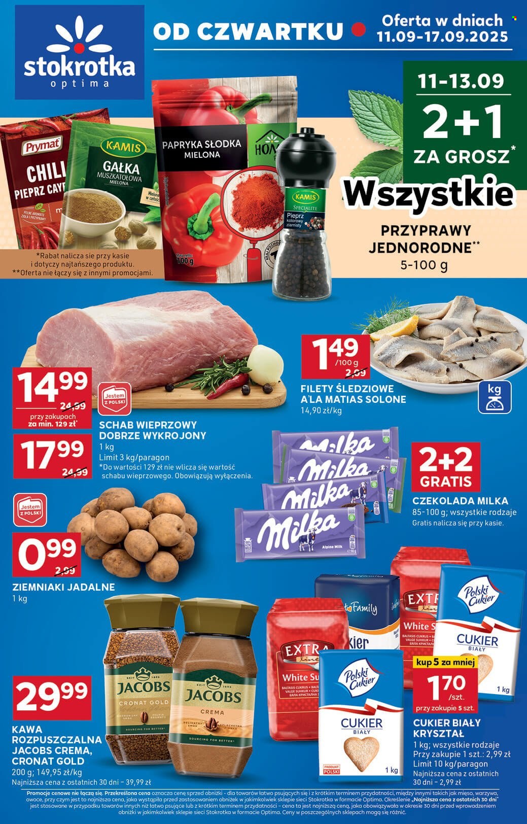 Gazetka Stokrotka Optima - 11.09.2025 - 17.09.2025. Strona 1