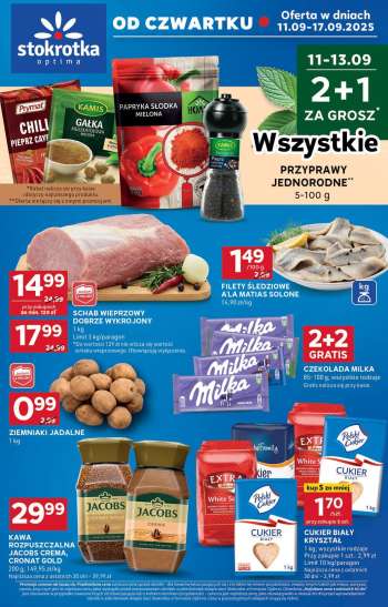 Gazetka Stokrotka Optima - 11.09.2025 - 17.09.2025.