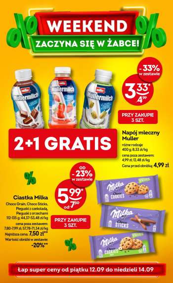 Gazetka Żabka - 12.09.2025 - 14.09.2025.