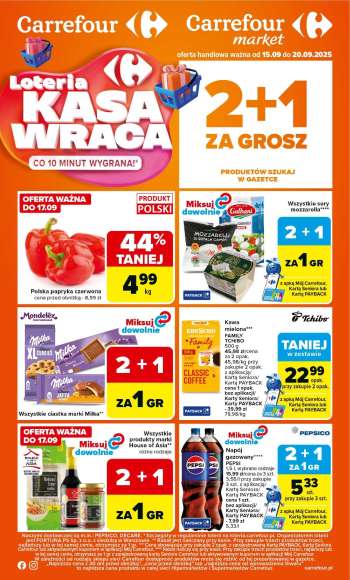 Gazetka Carrefour - 15.09.2025 - 20.09.2025.