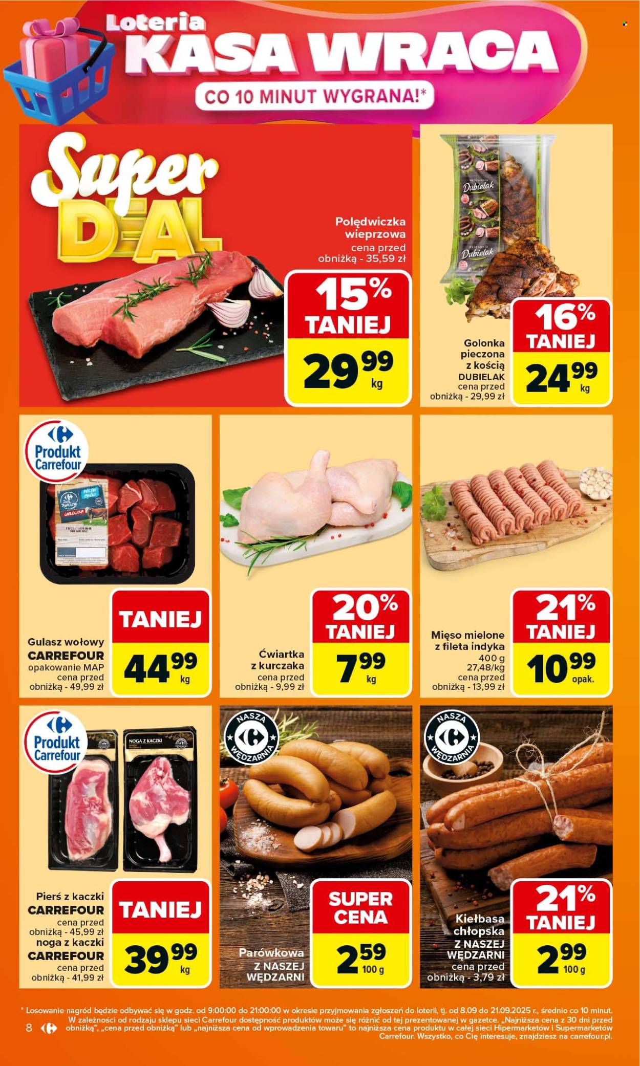 Gazetka Carrefour - 15.09.2025 - 20.09.2025. Strona 8