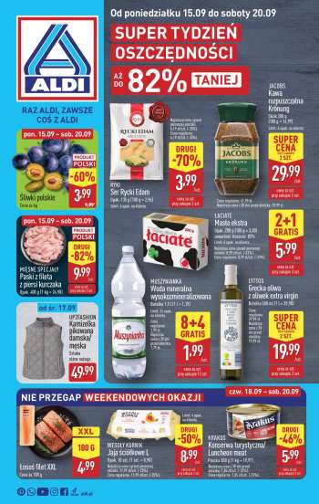 Gazetka ALDI - 15.09.2025 - 20.09.2025.