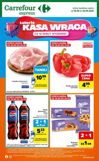 Gazetka Carrefour Express - 16.09.2025 - 22.09.2025.