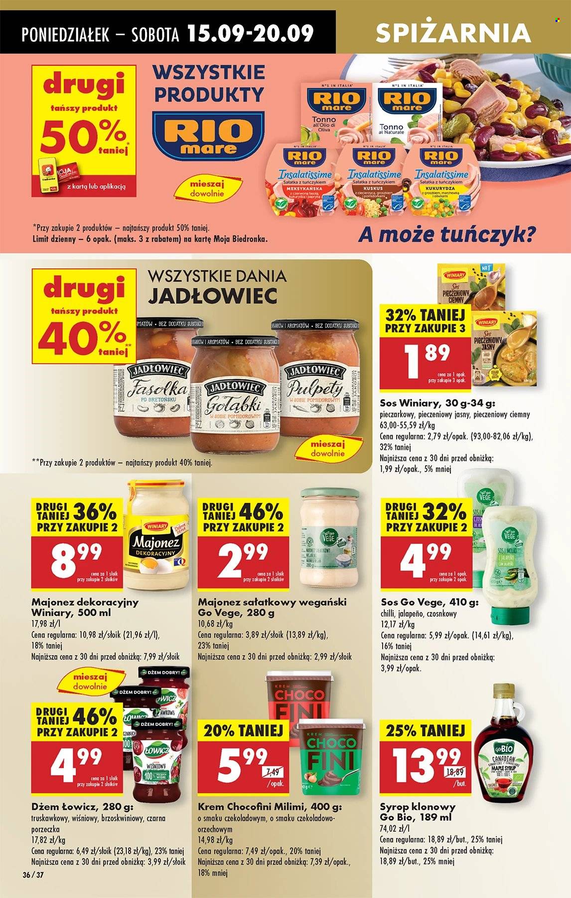 Gazetka Biedronka - 15.09.2025 - 20.09.2025. Strona 36