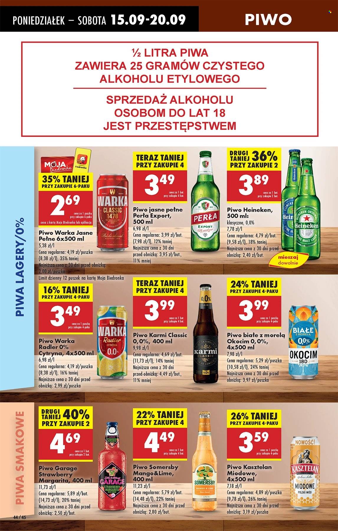 Gazetka Biedronka - 15.09.2025 - 20.09.2025. Strona 44