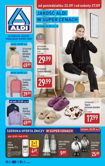 Gazetka ALDI - 22.09.2025 - 27.09.2025.