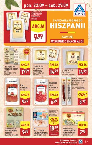 Gazetka ALDI - 22.09.2025 - 27.09.2025.
