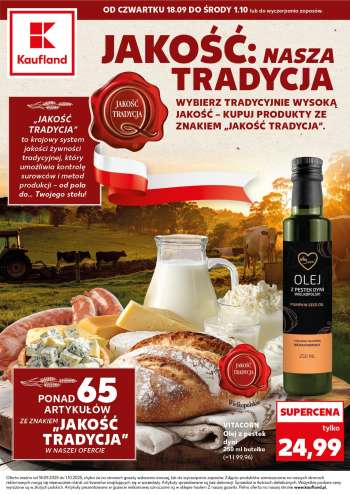 Gazetka Kaufland - 18.09.2025 - 1.10.2025.