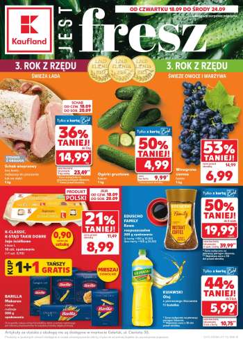 Gazetka Kaufland - 18.09.2025 - 24.09.2025.