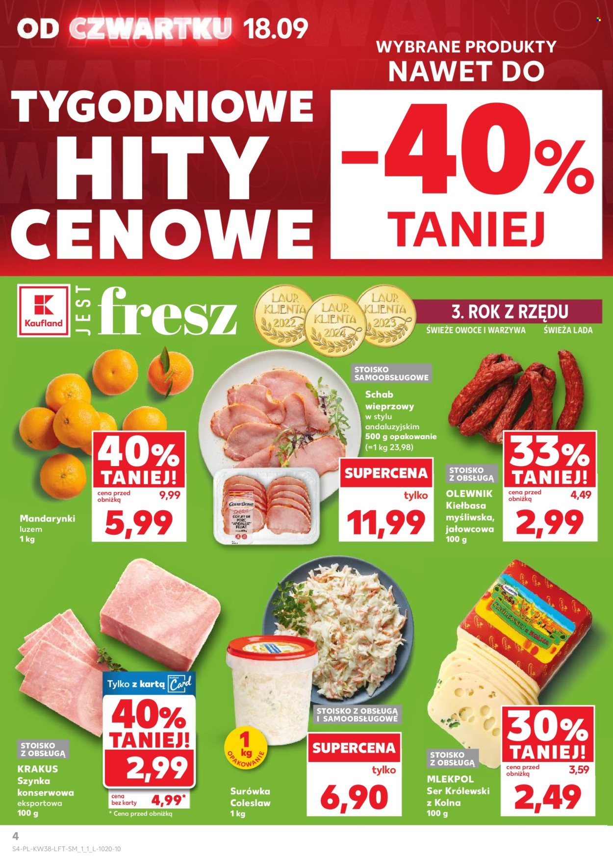 Gazetka Kaufland - 18.09.2025 - 24.09.2025. Strona 4