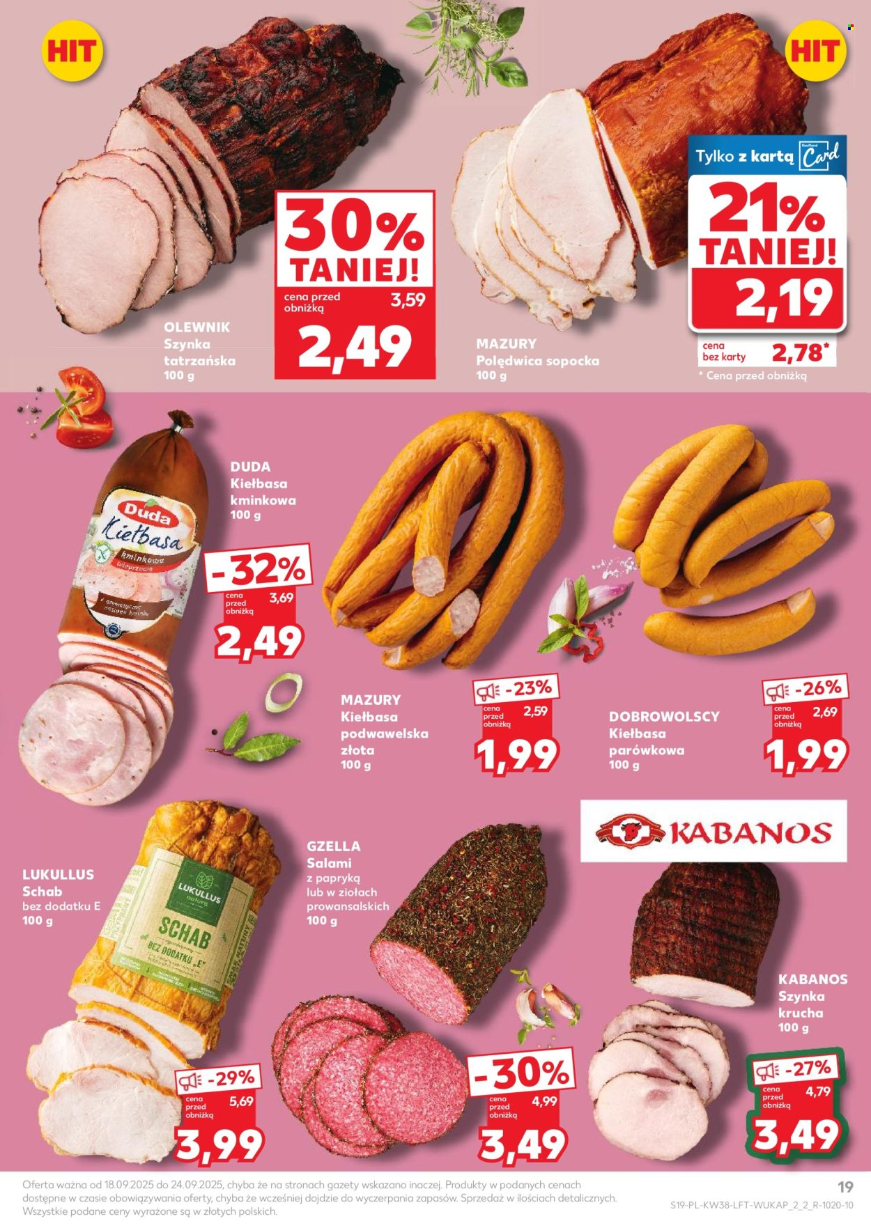 Gazetka Kaufland - 18.09.2025 - 24.09.2025. Strona 19