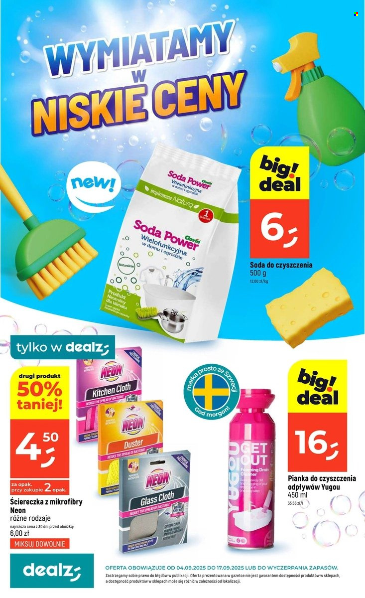Gazetka Dealz - 6.09.2025 - 17.09.2025. Strona 1