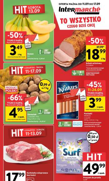 Gazetka Intermarché - 11.09.2025 - 17.09.2025.
